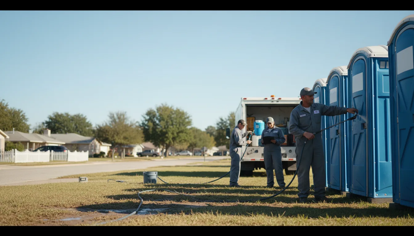 Long-Term Portable Toilet Rental in Lower Salem, OH near me
